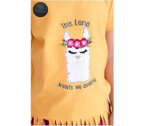 Stickserie - La Llama Loca